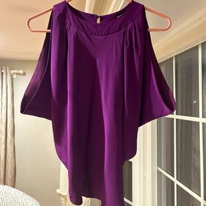 Open-back short sleeve top, XS